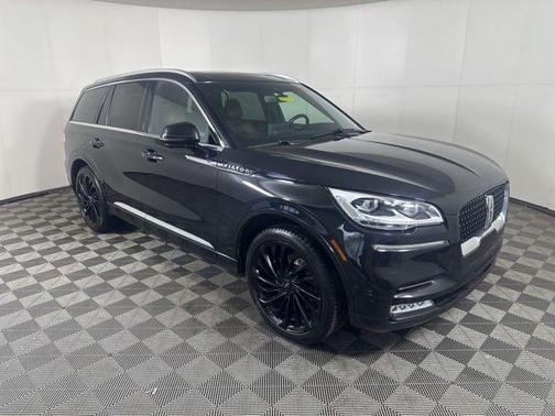 Black 2021 Lincoln Aviator Reserve AWD