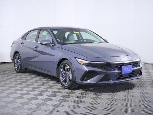 Gray 2024 Hyundai ELANTRA Limited