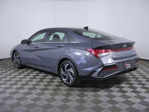 Gray 2024 Hyundai ELANTRA Limited