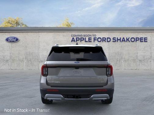 Gray 2026 Ford Explorer Platinum