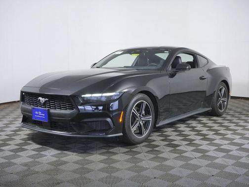 Shadow Black 2025 Ford Mustang EcoBoost Premium