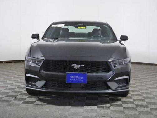 Shadow Black 2025 Ford Mustang EcoBoost Premium