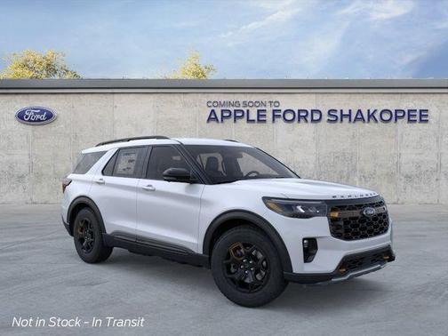 White Metallic 2026 Ford Explorer Tremor