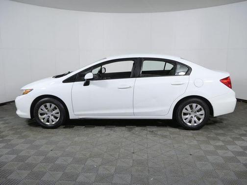 Silver 2012 Honda Civic LX