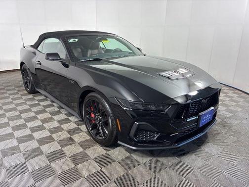 Shadow Black 2025 Ford Mustang GT Premium