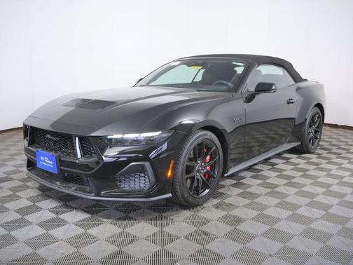 Shadow Black 2025 Ford Mustang GT Premium
