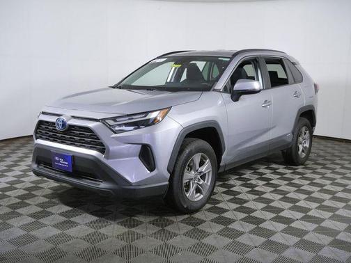 Silver Sky Metallic 2023 Toyota RAV4 Hybrid LE
