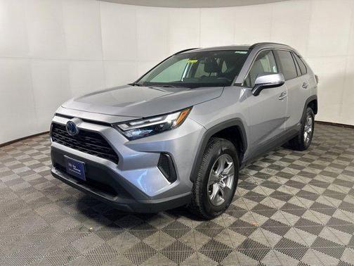 Silver Sky Metallic 2023 Toyota RAV4 Hybrid LE