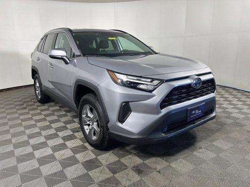 Silver Sky Metallic 2023 Toyota RAV4 Hybrid LE