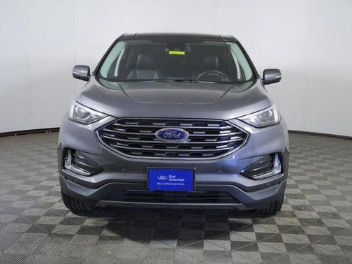 Gray Metallic 2024 Ford Edge Titanium