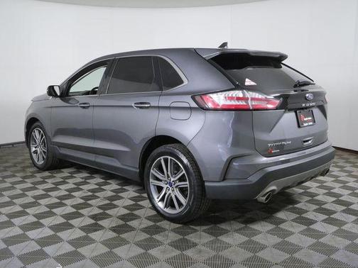 Gray Metallic 2024 Ford Edge Titanium
