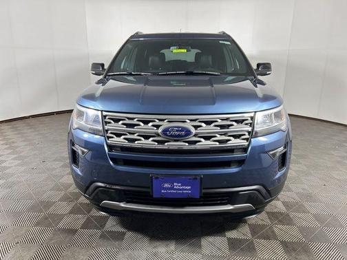 Blue Metallic 2018 Ford Explorer XLT