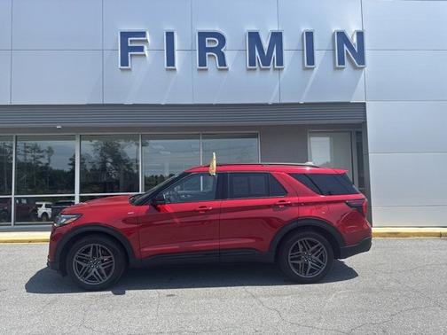 RAPID RED MET TINTED CC 2025 Ford Explorer ST-LINE