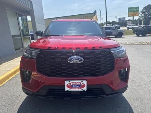 RAPID RED MET TINTED CC 2025 Ford Explorer ST-LINE