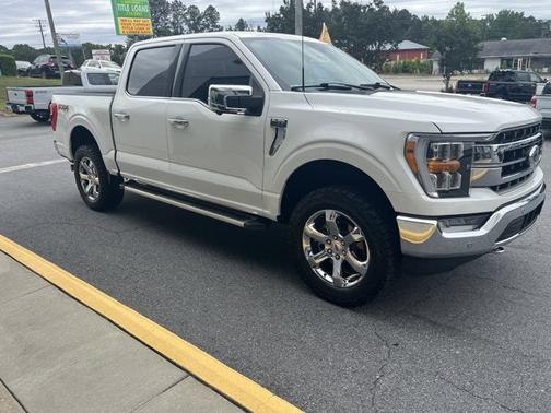 STAR WHITE METALLIC TRICOAT 2023 Ford F-150
