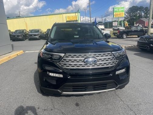 AGATE BLACK METALLIC 2023 Ford Explorer LIMITED