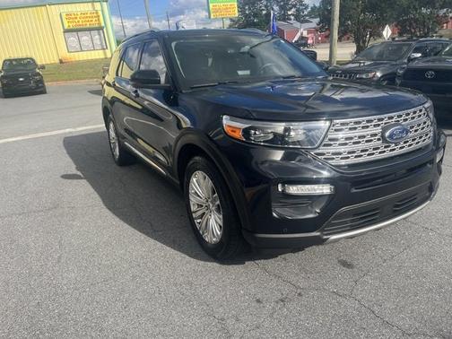 AGATE BLACK METALLIC 2023 Ford Explorer LIMITED