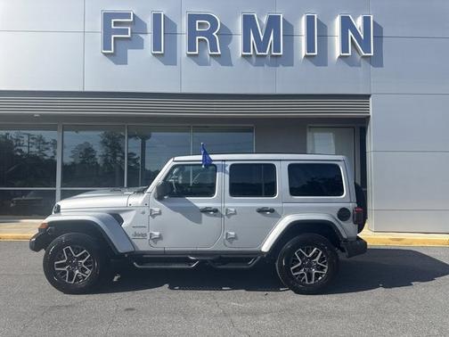 Silver 2024 Jeep Wrangler SAHARA