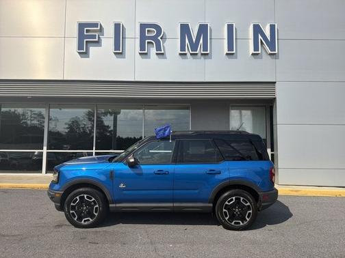 VELOCITY BLUE 2022 Ford Bronco Sport OUTER BANKS