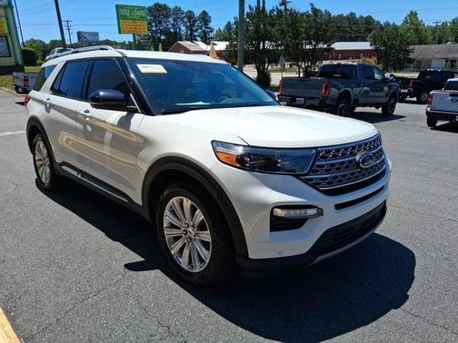STAR WHITE MET TRI-COAT 2023 Ford Explorer LIMITED