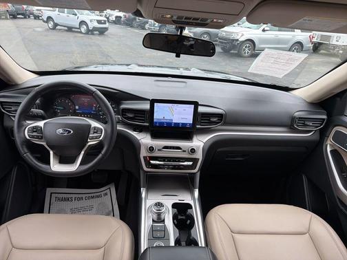 Blue Metallic 2023 Ford Explorer XLT