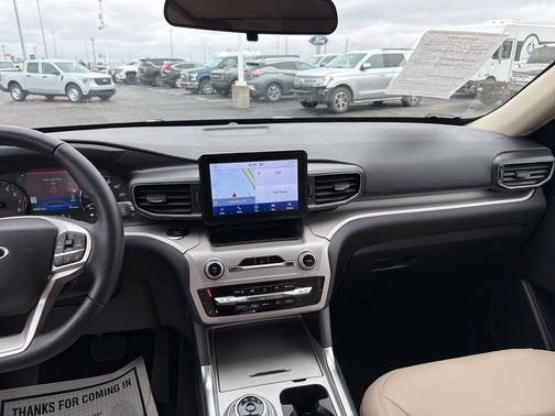 Blue Metallic 2023 Ford Explorer XLT