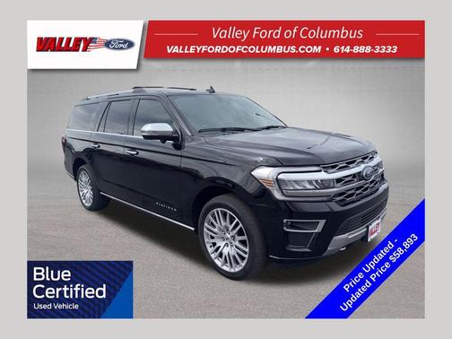 Black Metallic 2024 Ford Expedition Max Platinum