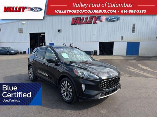 Black Metallic 2020 Ford Escape Titanium