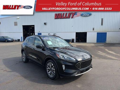 Black Metallic 2020 Ford Escape Titanium