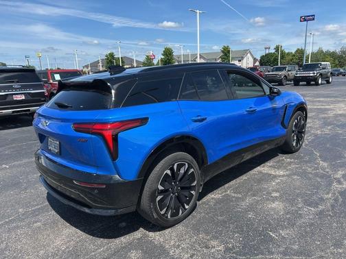 Rip Tide Blue 2025 Chevrolet Blazer EV RS