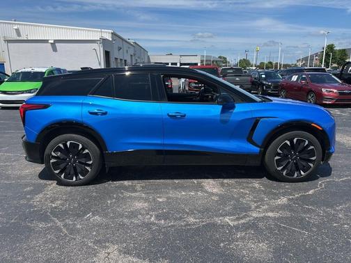 Rip Tide Blue 2025 Chevrolet Blazer EV RS