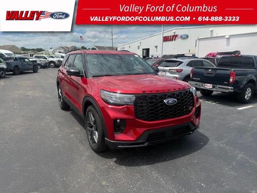 Red Metallic 2026 Ford Explorer ST