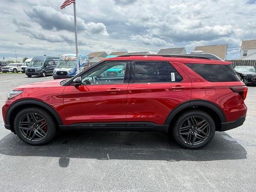Red Metallic 2026 Ford Explorer ST