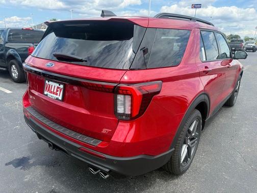 Red Metallic 2026 Ford Explorer ST