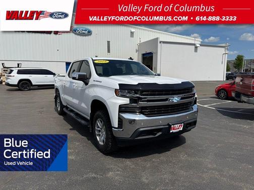 Summit White 2019 Chevrolet Silverado 1500 LT