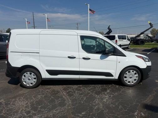 Frozen White 2022 Ford Transit Connect XL