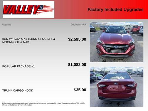 Crimson Red Pearl 2024 Subaru Legacy Premium