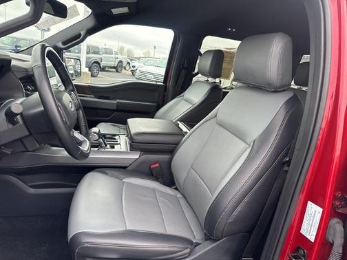 Red Metallic 2023 Ford F-150 Lightning LARIAT