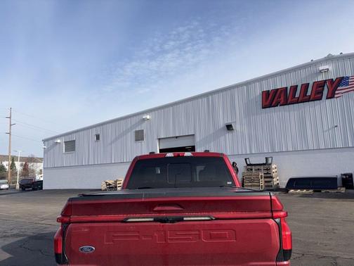 Red Metallic 2023 Ford F-150 Lightning LARIAT