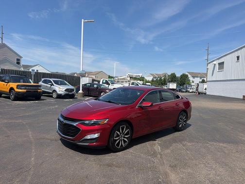 Radiant Red 2023 Chevrolet Malibu RS