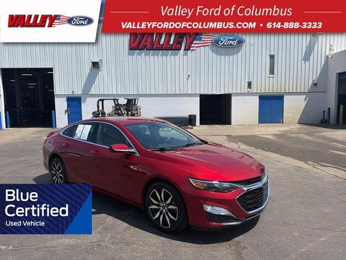 Radiant Red 2023 Chevrolet Malibu RS