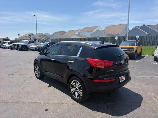 Black Cherry 2014 Kia Sportage EX