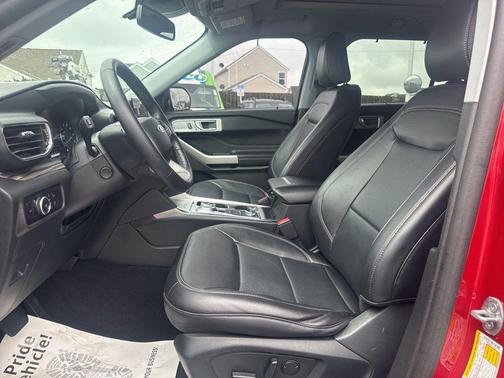 Red Metallic 2023 Ford Explorer Limited