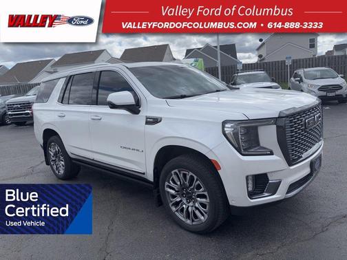 White Frost Tri-Coat 2024 GMC Yukon Denali Ultimate