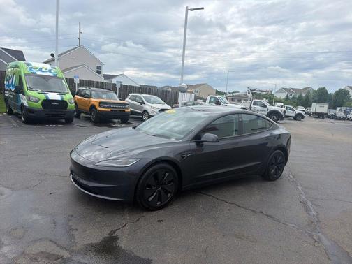 Black 2025 Tesla Model 3 Long Range