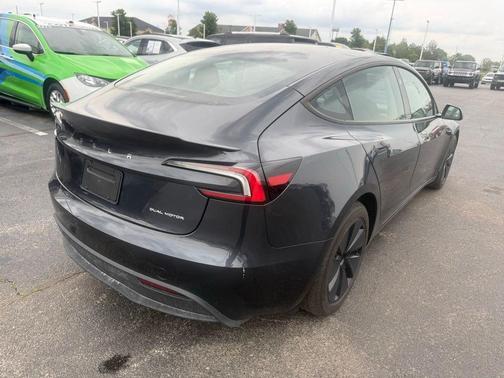 Black 2025 Tesla Model 3 Long Range
