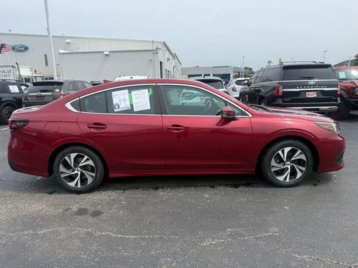 Crimson Red Pearl 2022 Subaru Legacy Premium