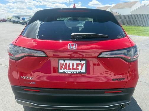 Red 2025 Honda HR-V Sport
