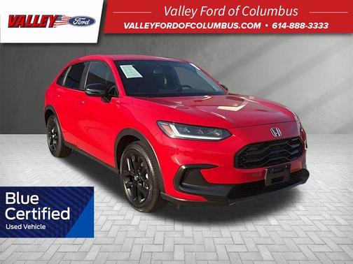 Red 2025 Honda HR-V Sport