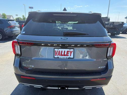 Gray Metallic 2026 Ford Explorer Active